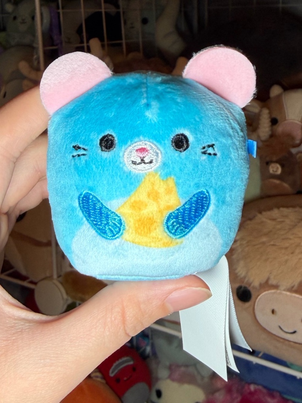 Squishmallow Squaz the Mouse 2.5” Micromallow Stuffed Plush (Best Of Squad)